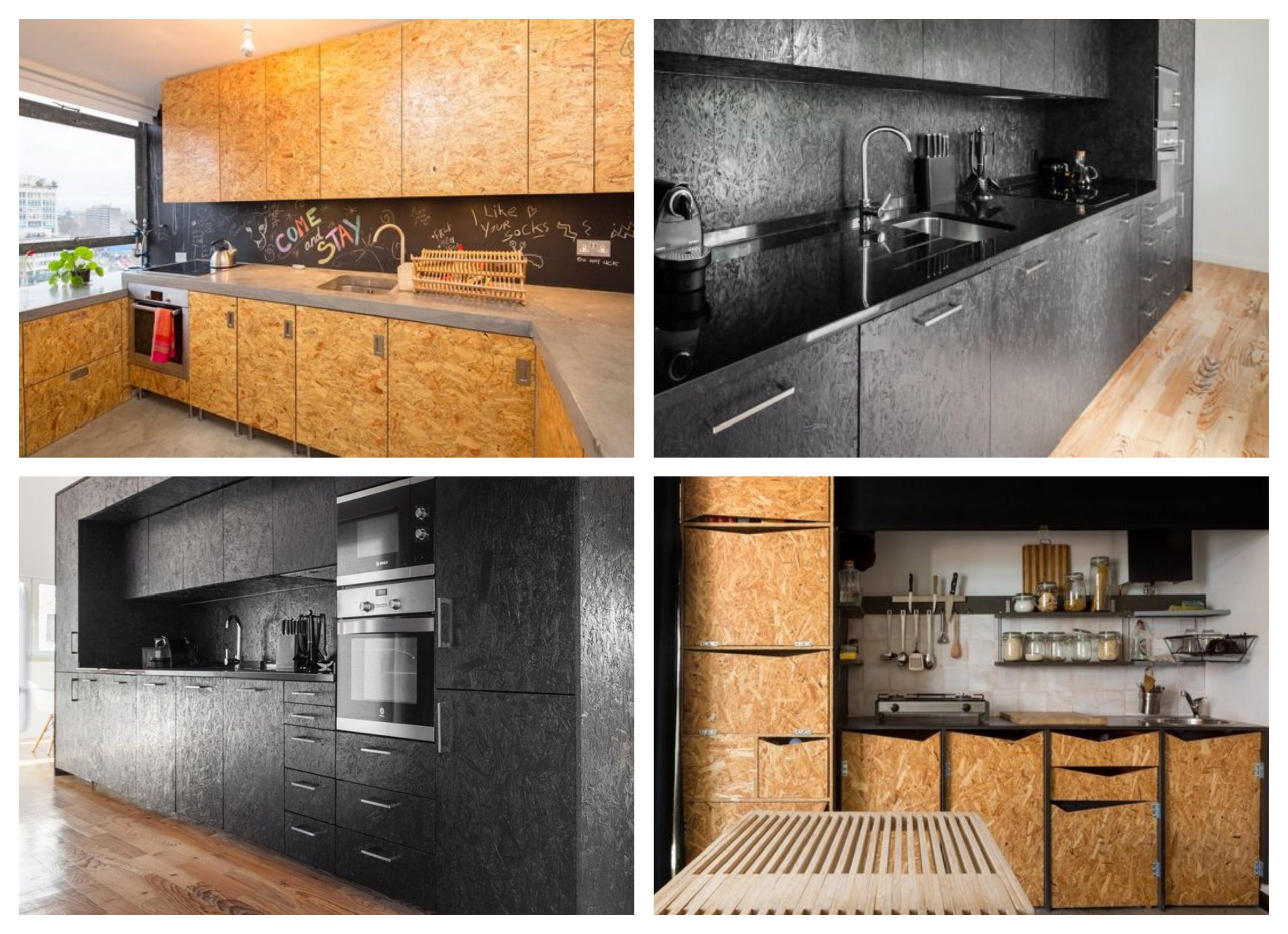 Italian OSB poplar plywood kitchen: quality and style ...